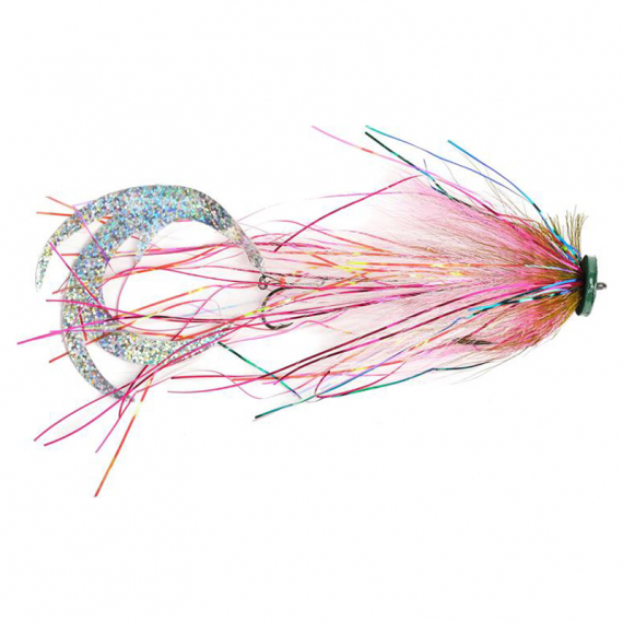 Bauer Waterpushing Pikefly - #4 Rainbow i gruppen Fiskedrag / Flugor / Gäddflugor hos Fishline (HF1623)