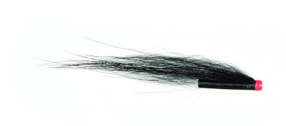Frödin Hitch Flies - Black Simple 1.5 cm i gruppen Fiskedrag / Flugor / Laxflugor hos Fishline (HFBS-1.5)