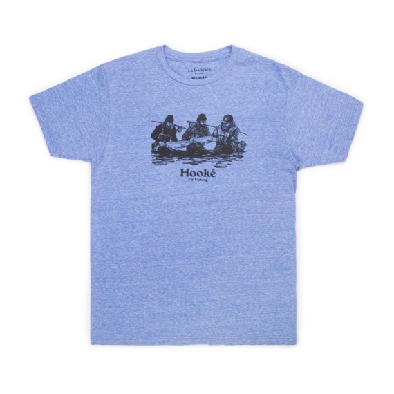 Hooke Double Header T-Shirt Royal Snow S i gruppen Kläder & Skor / Kläder / T-shirts hos Fishline (HK19SS-TS5-RSN-S)