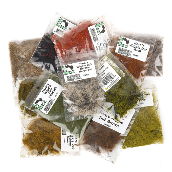 Hare\'E Wiggle Dubbing i gruppen Krok & Småplock / Flugbindning / Flugbindningsmaterial / Dubbing hos Fishline (HL-HW40r)