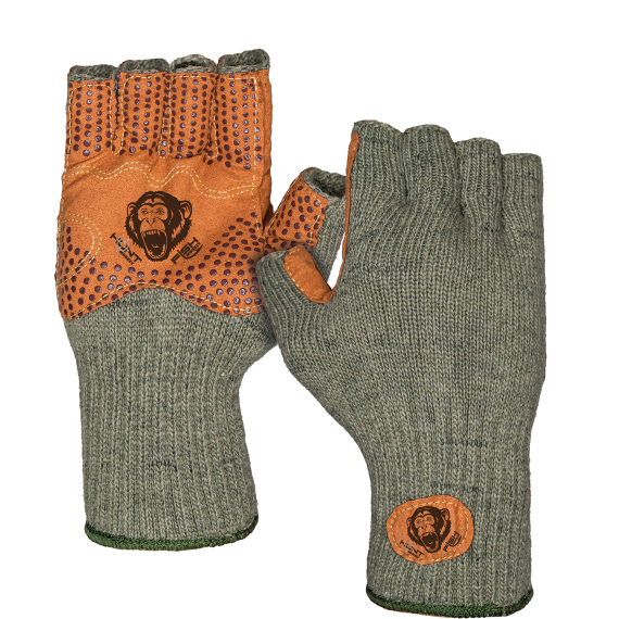 Fish Monkey Wooly Gloves Olive i gruppen Kläder & Skor / Kläder / Handskar & Vantar hos Fishline (HM713-SMr)