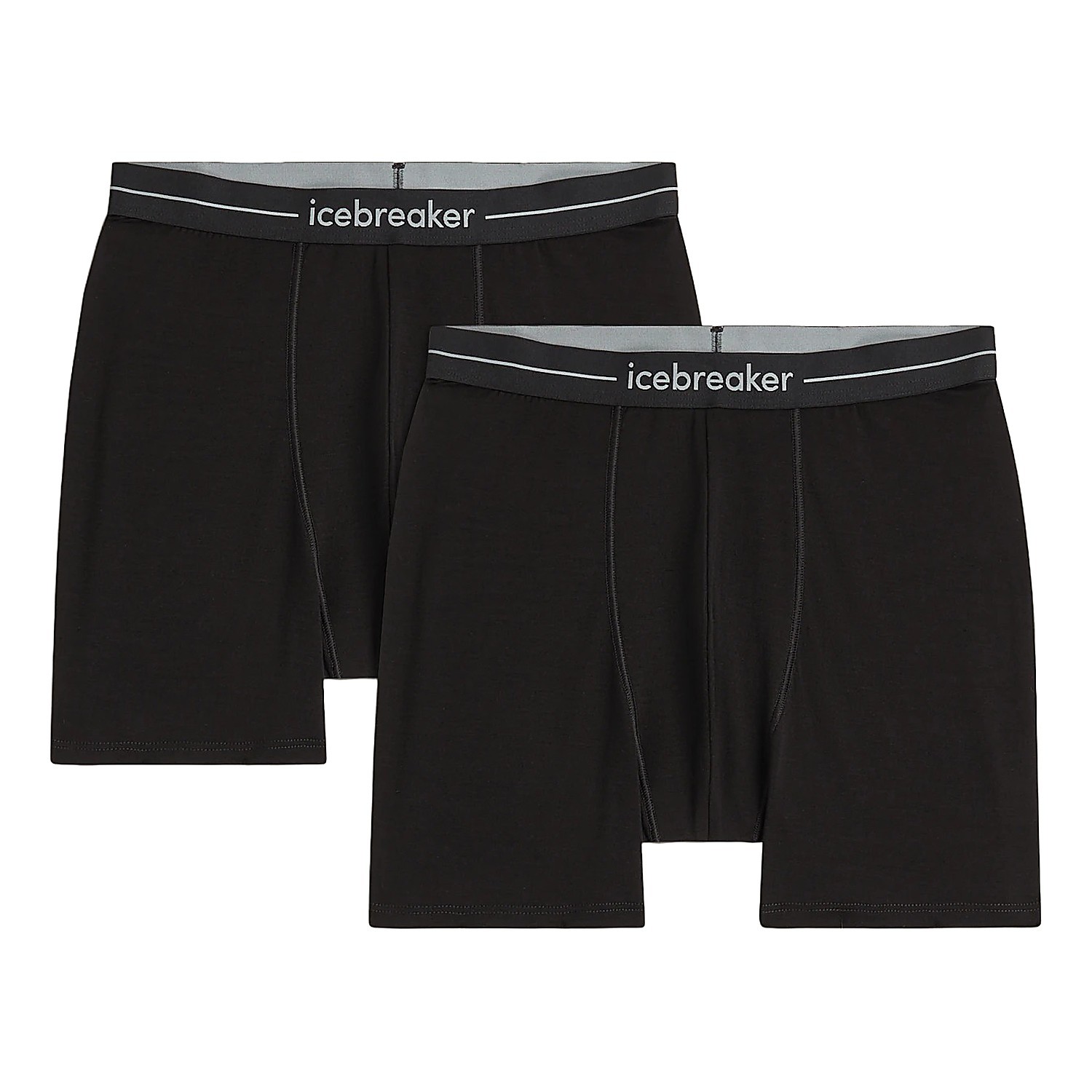 Icebreaker M\'s Merino 150 Anatomica Boxers 2 Pack Black i gruppen Kläder & Skor / Kläder / Underställ & Underkläder / Underkläder hos Fishline (IB0A57E50011001r)