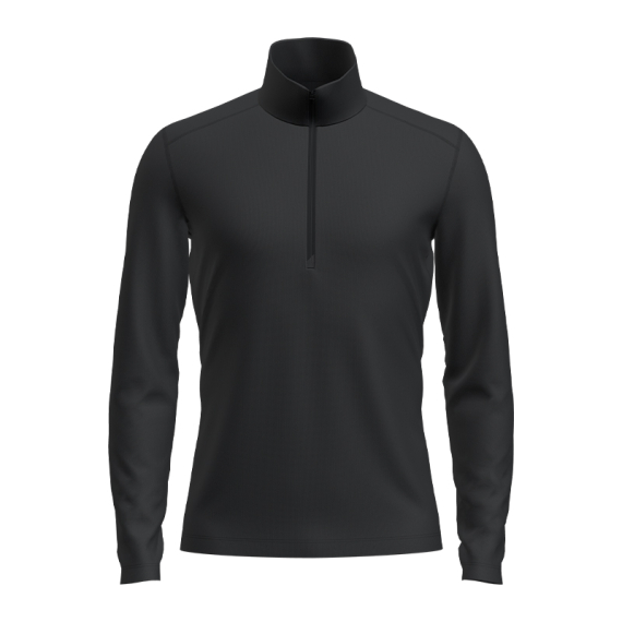 Icebreaker Mens 260 Tech LS Half Zip Black i gruppen Kläder & Skor / Kläder / Underställ & Underkläder / Underställströjor hos Fishline (IBB043720011005r)