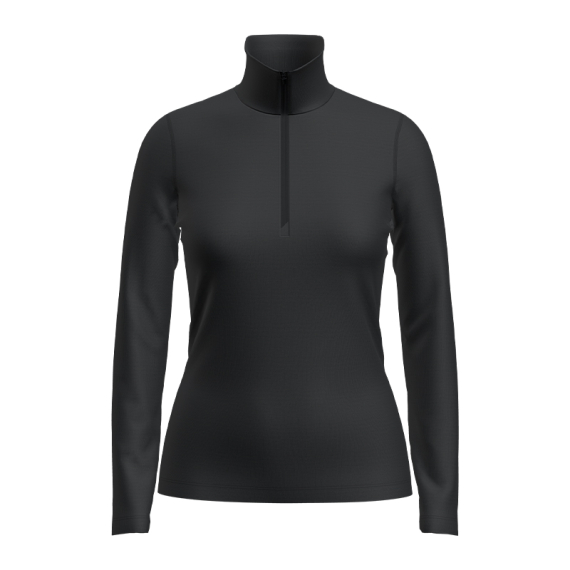 Icebreaker Womens 200 Oasis LS Half Zip Black i gruppen Kläder & Skor / Kläder / Underställ & Underkläder / Underställströjor hos Fishline (IBB043800011007r)