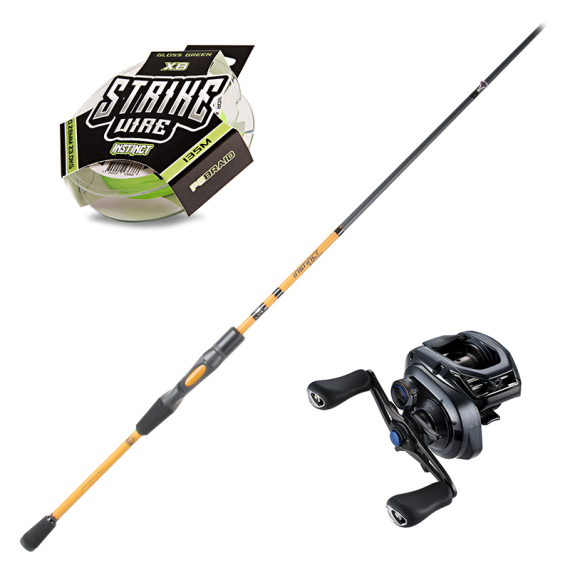 BFT Instinct Reloaded 7,4\'\' MH, Perch Versatile 7-25g SLX Combo i gruppen Fiskeset / Spinnfiskeset / Spinnfiskeset Abborre hos Fishline (INSTINCTVSPCOMBO)