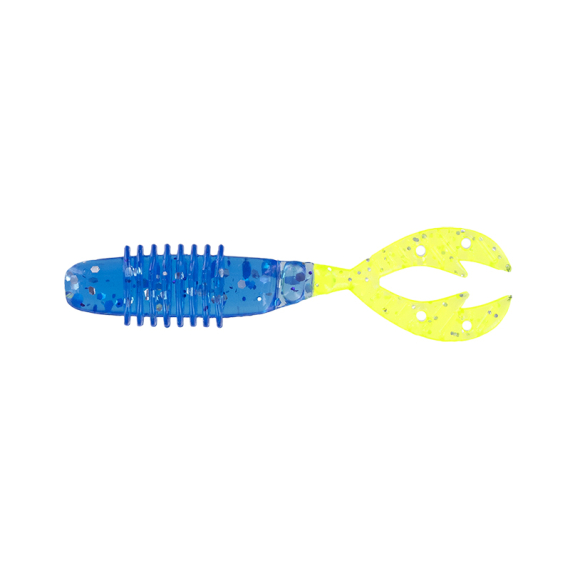 Big Bite Baits Kamikaze Swimon 7cm (10-pack) - Blue Disco i gruppen Fiskedrag / Jiggar & Gummibeten / Kräftor & Creaturebaits / Creaturebaits hos Fishline (JP2507-022)