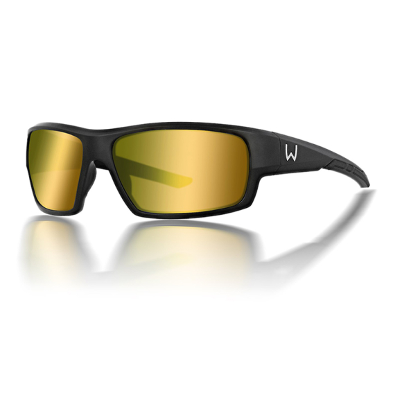 Westin W6 Sport 10 Matte Black LB Yellow AR Blue Filter Cat, 3 i gruppen Kläder & Skor / Solglasögon hos Fishline (K01-1312-OS2)