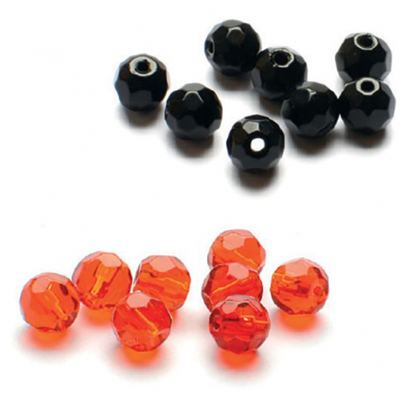 Darts Glass Beads Faceted (9-pack) - 6mm i gruppen Krok & Småplock / Riggtillbehör / Pärlor & Gummikulor hos Fishline (K7906-0609)