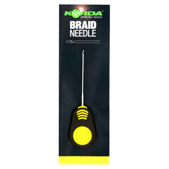 Korda Braided Hair Needle 7 cm (yellow) i gruppen Verktyg & Tillbehör / Övriga Verktyg / Betesnålar hos Fishline (KBNB)