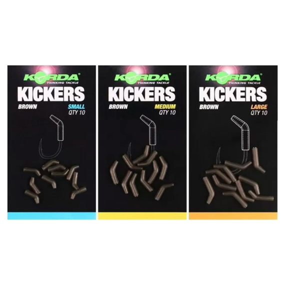 Korda Brown Kickers i gruppen Krok & Småplock / Riggtillbehör / Krympslang & Sleeves hos Fishline (KICK04r)