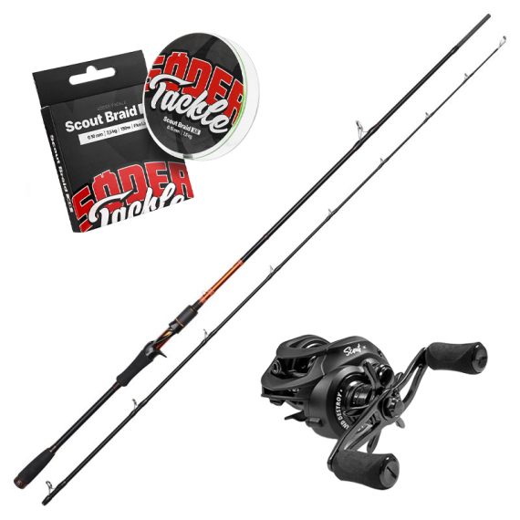 Kinetic Xarann Predator Trigger 225cm 25-75g Combo i gruppen Fiskeset / Spinnfiskeset / Spinnfiskeset Gädda hos Fishline (KINETICXARANNSET)