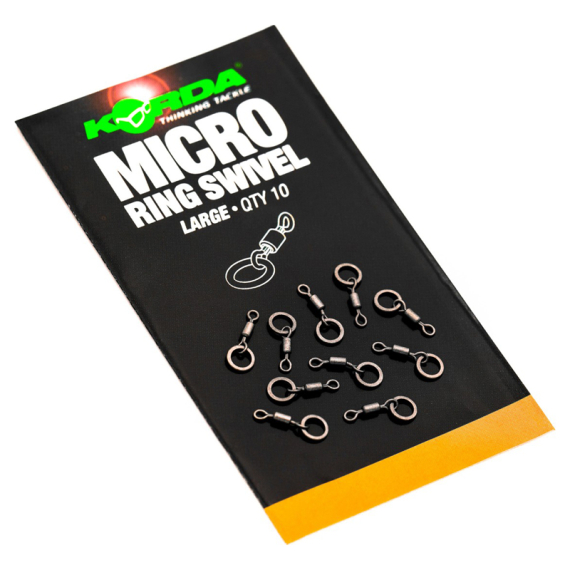 Korda Micro Rig Ring Swivel i gruppen Krok & Småplock / Riggtillbehör / Övriga Riggtillbehör hos Fishline (KMRSLr)