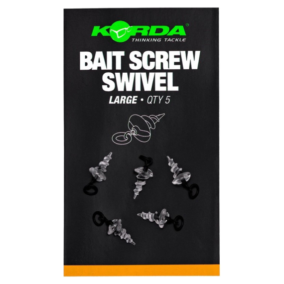 Korda Micro Ring Swivel Bait Screw i gruppen Krok & Småplock / Riggtillbehör / Övriga Riggtillbehör hos Fishline (KMW008r)