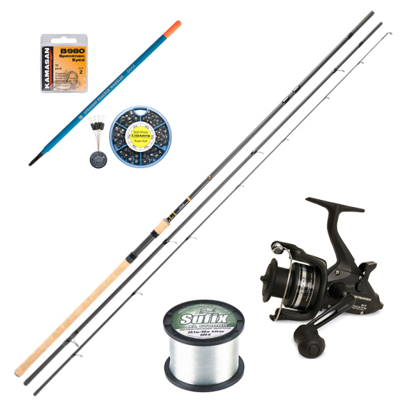 Korum 13\' Glide Power Float Rod Starting Kit Combo i gruppen Fiskeset / Specimenset / Flötmete & Wagglerset hos Fishline (KORUMSTARTINGKITCOMBO)