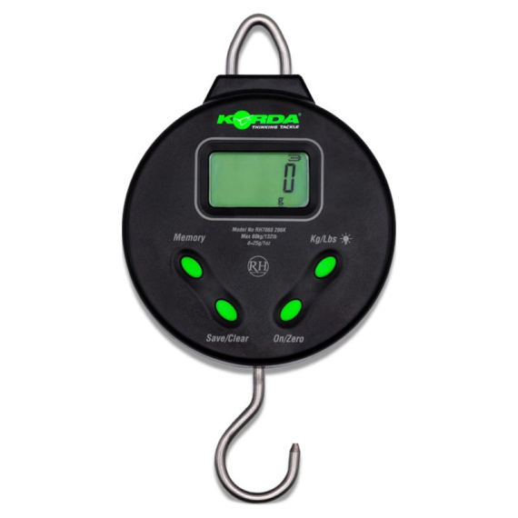 Korda Digital Scale 132lb/60kg i gruppen Verktyg & Tillbehör / Fiskevågar hos Fishline (KSCD)