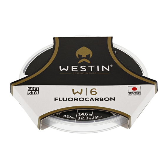 Westin W6 ST5 Flourocarbon 35m i gruppen Krok & Småplock / Tafsar & Tafsmaterial / Tafsmaterial / Tafsmaterial Fluorocarbon hos Fishline (L006-730-35r)