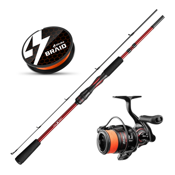 Lake X Perch 7\'2\'\' X-5-25g & Vortex Spinning Combo i gruppen Fiskeset / Haspelset / Haspelset Abborre hos Fishline (LAKEXPERCHVORTEXCOMBO)