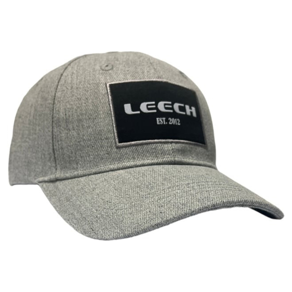 Leech Cap Grey Badge i gruppen Kläder & Skor / Kepsar & Huvudbonader / Kepsar / Dad Caps hos Fishline (LEECH3031)