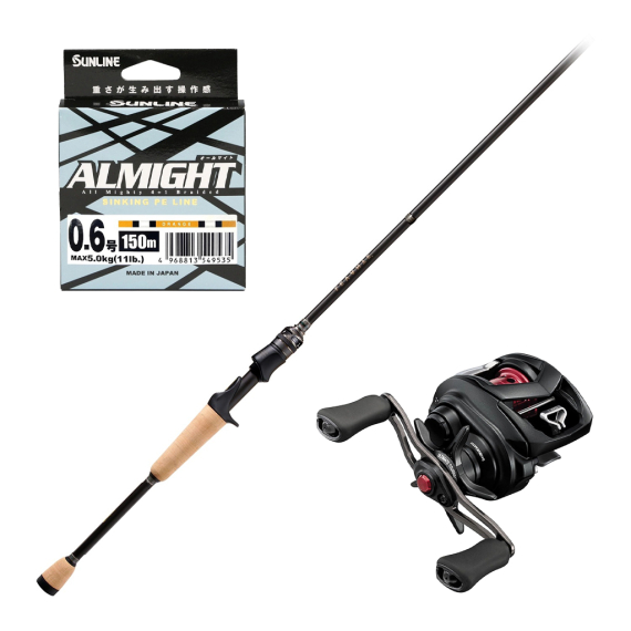 Megabass Levante - F2-66LV BFS & Tatula Combo i gruppen Fiskeset / Spinnfiskeset / Spinnfiskeset Abborre hos Fishline (LEVANTE2026BFSSET)