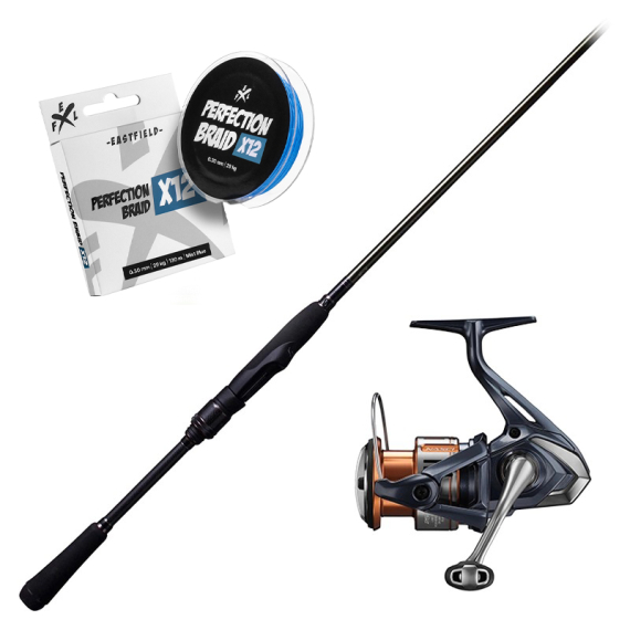 Megabass Levante F3-611LVS 2-14g & Shimano Nasci Combo i gruppen Fiskeset / Haspelset / Haspelset Abborre hos Fishline (LEVANTENASCICOMBO)