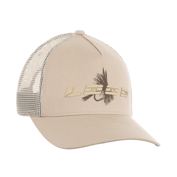 Loop Fly Trucker Cap - Khaki i gruppen Kläder & Skor / Kepsar & Huvudbonader / Kepsar hos Fishline (LFTC01-301)