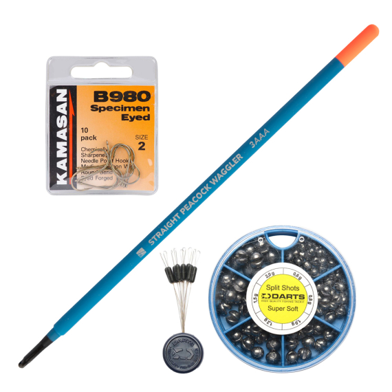 Lyftmetoden Tillbehörsset i gruppen Krok & Småplock / Färdiga Riggar / Färdiga Specimenriggar hos Fishline (LIFTMETHODSET)