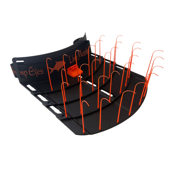 Easy Shrimp Eyes Line Master - Black/Orange i gruppen Verktyg & Tillbehör / Linkorgar hos Fishline (LM-502)