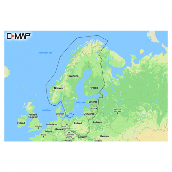 C-MAP Discover i gruppen Marinelektronik & Båt / Sjökort & Kartor hos Fishline (M-EN-Y211-MSr)