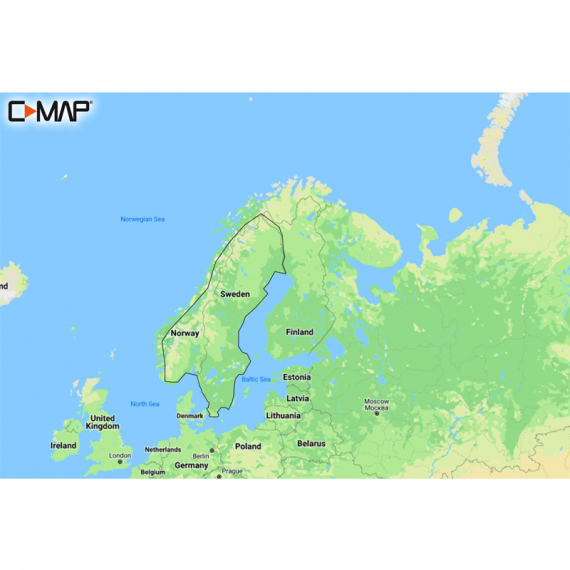 C-MAP Reveal i gruppen Marinelektronik & Båt / Sjökort & Kartor hos Fishline (M-EN-Y299-MSr)