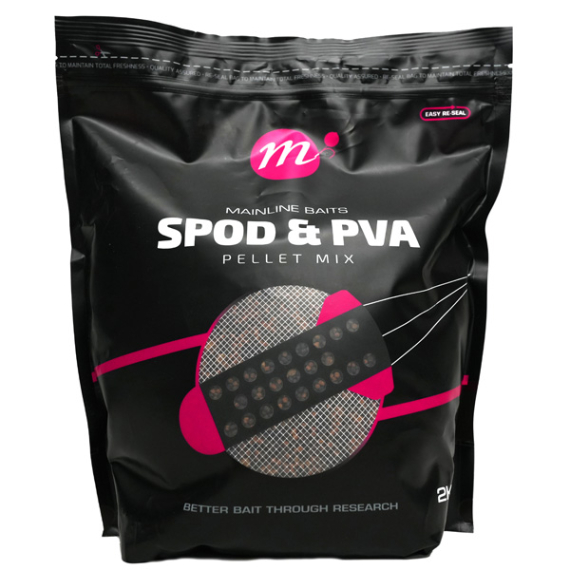 Mainline Spod & PVA Pellet Mix 2kg i gruppen Fiskedrag / Boilies, Krokbeten & Mäsk / Pellets hos Fishline (M06007)