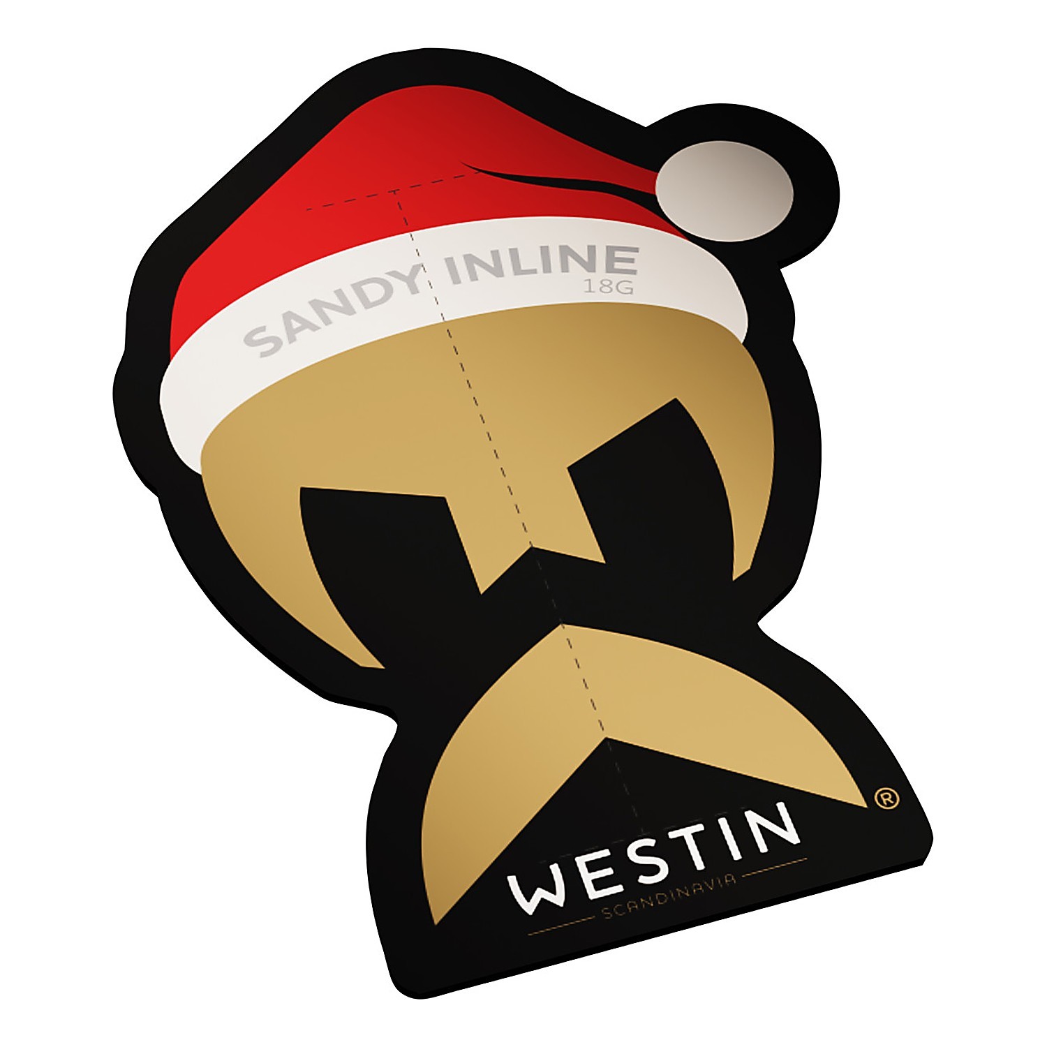 Westin Sandy Inline Christmas Edition 26 18g 10.5cm i gruppen Övrigt / Presenter & Julklappar / Adventskalender hos Fishline (M106-1604-066)