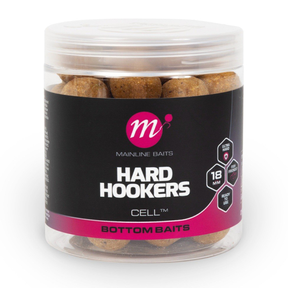 Mainline Hard Hookbaits 18mm i gruppen Fiskedrag / Boilies, Krokbeten & Mäsk / Popups & Wafters hos Fishline (M12020r)