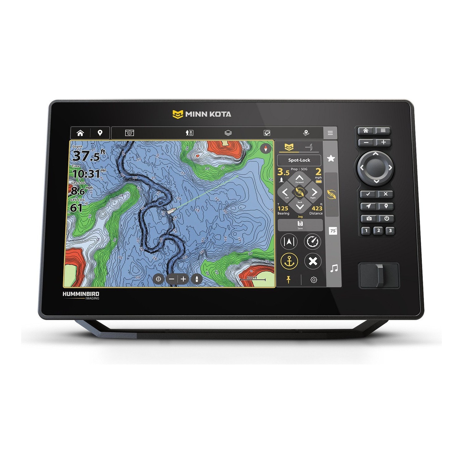 Minn Kota X10 i gruppen Marinelektronik & Båt / Ekolod & Plotter / Komboenhet Ekolod & Plotter hos Fishline (M412380-1r)