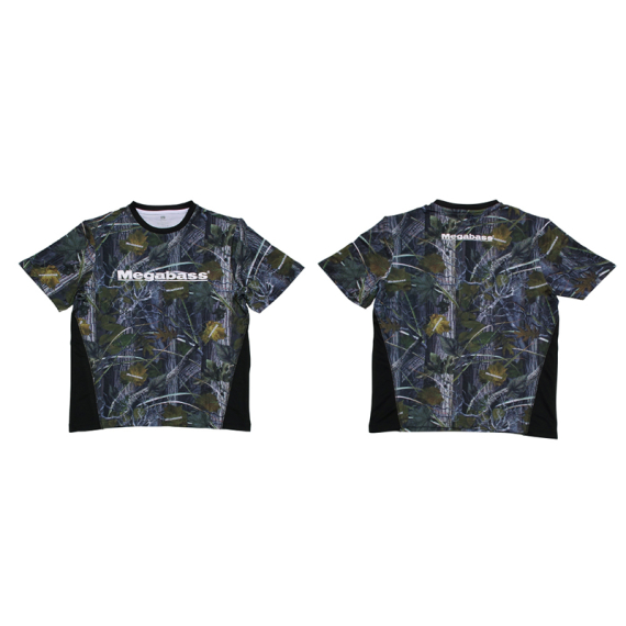 Megabass Game T-Shirt Real Camo i gruppen Kläder & Skor / Kläder / T-shirts hos Fishline (MB497988r)