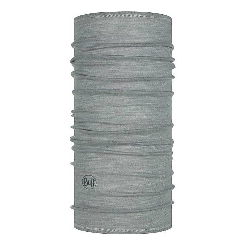 Buff Merino Lightweight - Solid Grey i gruppen Kläder & Skor / Kläder / Halsdukar & Ansiktsmasker hos Fishline (MERINO-SOLIDGREY)