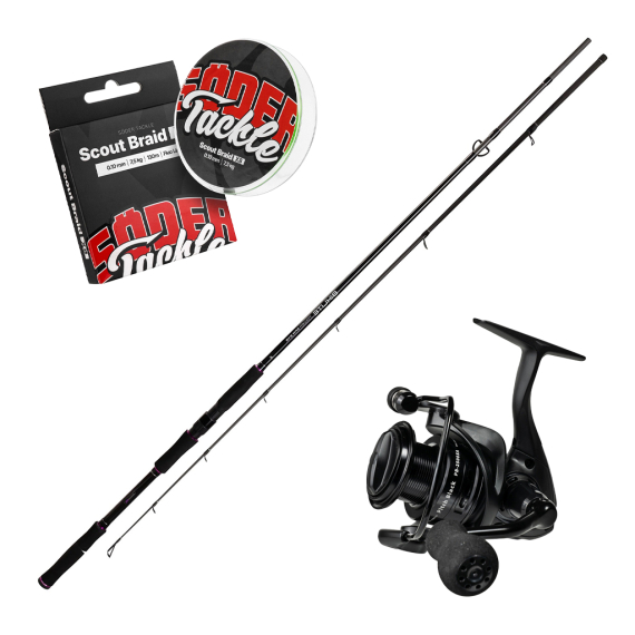 Mikado Bixlite Power Spin 8\'/245cm 30-85g Combo i gruppen Fiskeset / Haspelset / Haspelset Gädda hos Fishline (MIKADOPIKESOPINNINGCOMBO)
