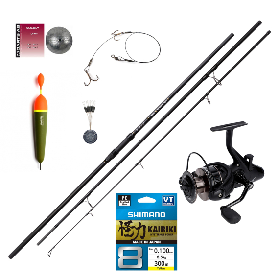 Mikado Intro Carp II 300cm 3 LBS Predator Starting Kit Combo i gruppen Fiskeset / Specimenset / Predator Set hos Fishline (MIKADOPREDATORSTARTINGSET)
