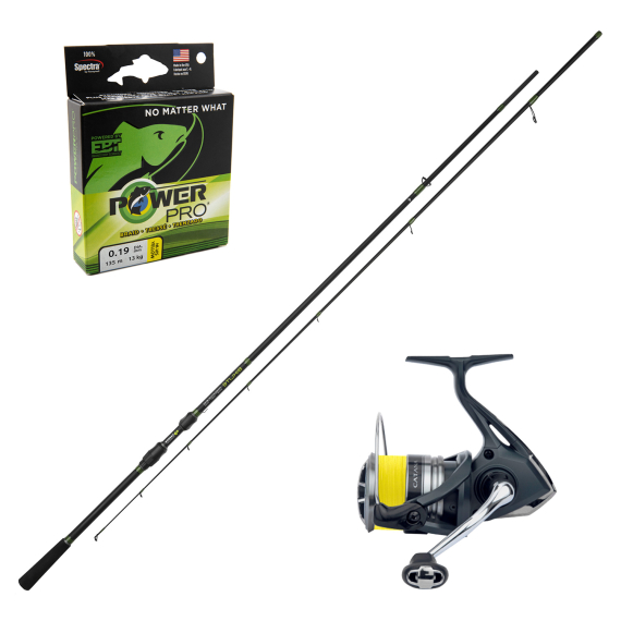 Mikado Bixlite Predator Spin 8\' 10-35g Combo i gruppen Fiskeset / Haspelset / Haspelset Allround hos Fishline (MIKADOPSPINSET)