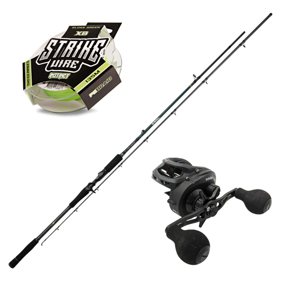 Mikado Jaws Big Bait Casting 8\'6\'\', 50-200g / Svivlo Combo i gruppen Fiskeset / Spinnfiskeset / Spinnfiskeset Gädda hos Fishline (MIKADOSVIVLOJAWSBIGSET)