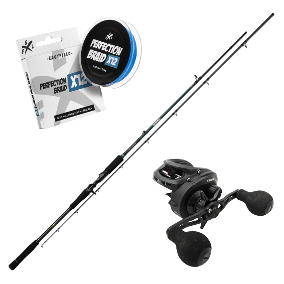 Mikado Jaws Big Bait Casting 8\'6\'\', 50-200g / Svivlo Combo i gruppen Fiskeset / Spinnfiskeset / Spinnfiskeset Gädda hos Fishline (MIKADOSVIVLOJAWSBIGSET)