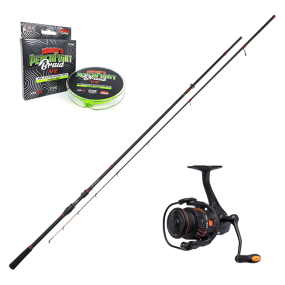 Mikado Savage Gear Zander Combo i gruppen Fiskemetoder / Spinnfiske / Fiskeset / Haspelset hos Fishline (MIKADOZANDERCOMBO)