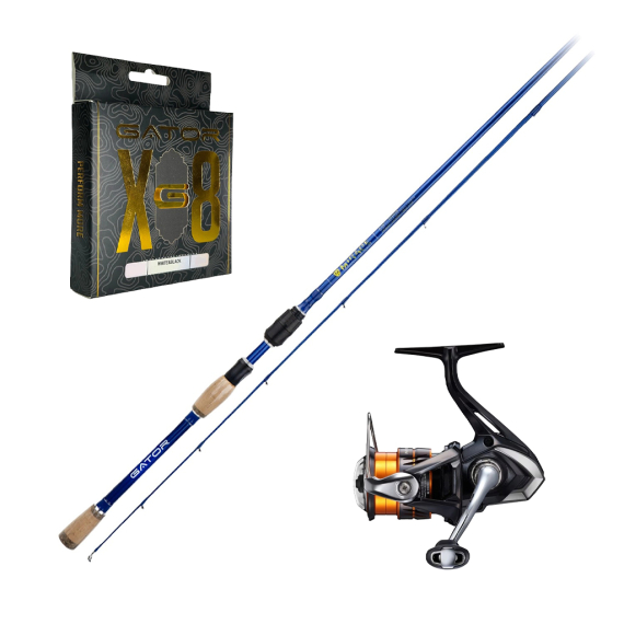 Gator Mirage 6\'10\'\' Zephyr Spinning Combo 3-15g i gruppen Fiskeset / Haspelset / Haspelset Abborre hos Fishline (MIRAGEPERCHSPINNINGCMB)