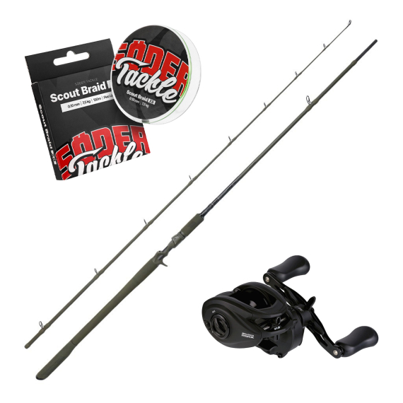 Savage Gear Alpha SG4 Monster Casting Combo 8\'6\'\' 150-450g i gruppen Fiskeset / Spinnfiskeset / Spinnfiskeset Gädda hos Fishline (MONSTERCASTINGCOMBO)