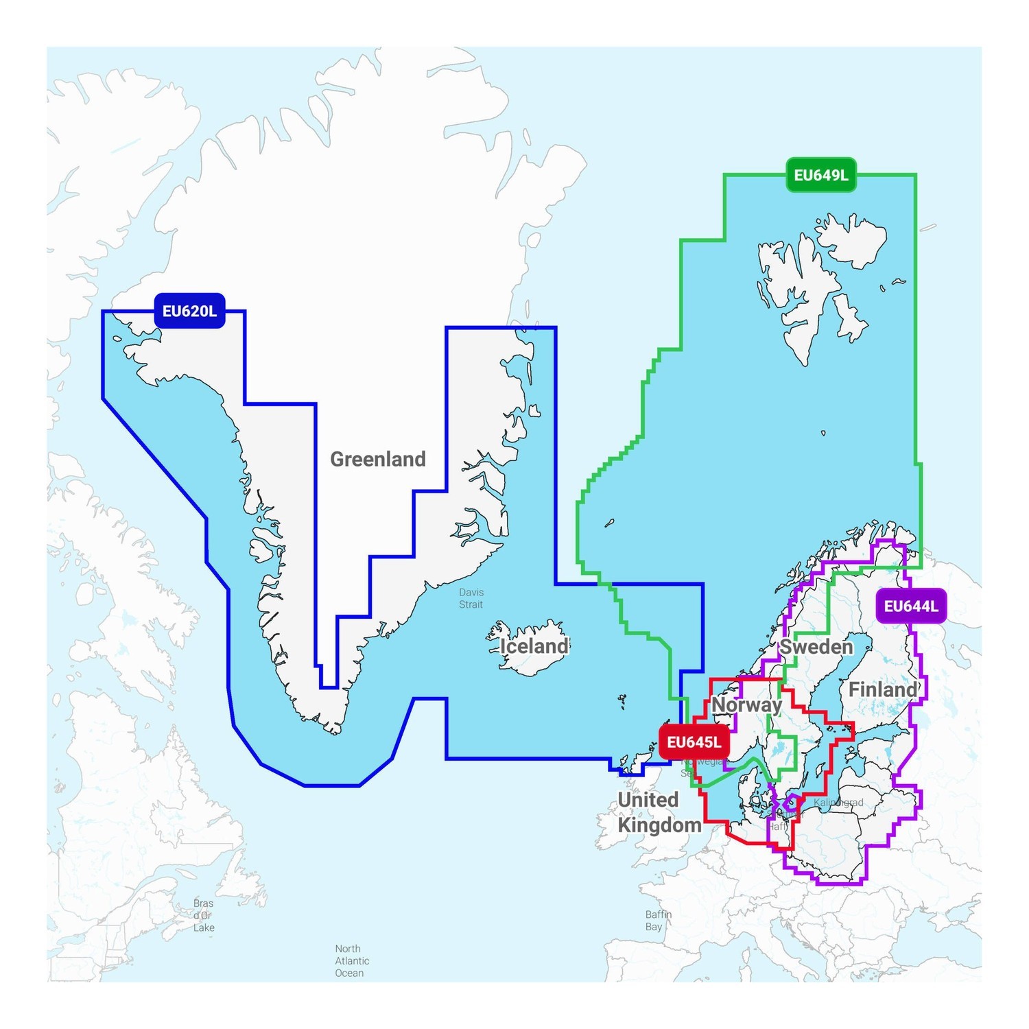 Navionics Plus+ Large Download Sjökort i gruppen Marinelektronik & Båt / Sjökort & Kartor hos Fishline (MSD-DWL-LARGE)