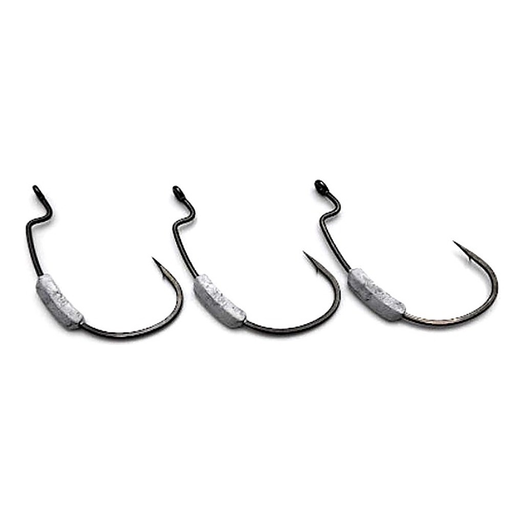 Madotachi Soft Hanitas Crank 3 Offset Hook 2,6g (3-pack) i gruppen Krok & Småplock / Krok / Offsetkrok hos Fishline (MSHH-4)