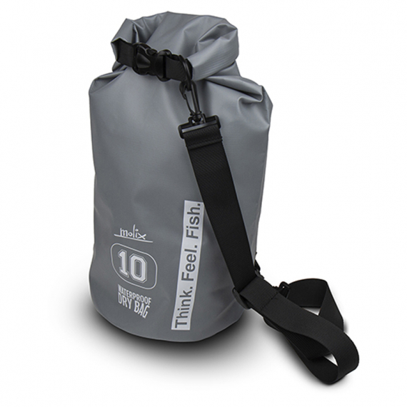 Molix Waterproof Dry Bag 10 LT Grey i gruppen Förvaring / Vattentäta Väskor hos Fishline (MWDB-10L)