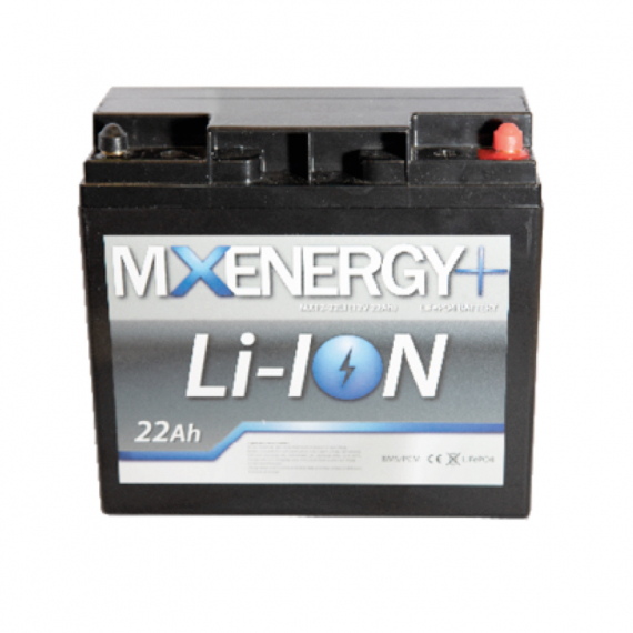 Mastervolt MX Lithium 12V 22Ah i gruppen Marinelektronik & Båt / Marinbatterier & Laddare / Marinbatterier / Litiumbatterier hos Fishline (MX12-22LI)