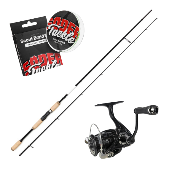 Myran & Daiwa Daiwa Pitch Black Spinning Combo i gruppen Fiskeset / Haspelset / Haspelset Gädda hos Fishline (MYRANPIKESPINNINGCOMBO)