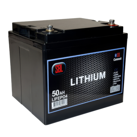 Nordström Lithium 12v Batteri 50 Ah BT i gruppen Marinelektronik & Båt / Marinbatterier & Laddare / Marinbatterier / Litiumbatterier hos Fishline (N-12V50AHBL)