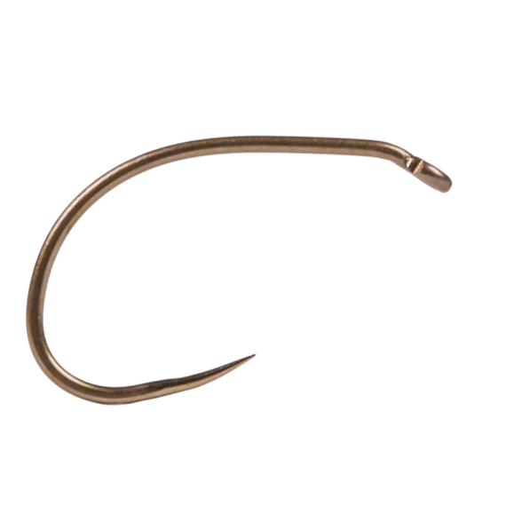 Sprite Hooks Barbless Buzzer Matt Bronze S2100 25-pack i gruppen Krok & Småplock / Krok / Flugbindningskrok hos Fishline (NFD268-8-25r)
